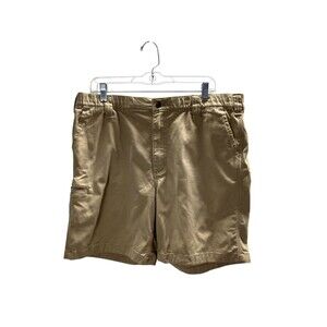 Carhartt Shorts Men's Size 38 Beige Relaxed Fit Rugged Flex Canvas Work Short
